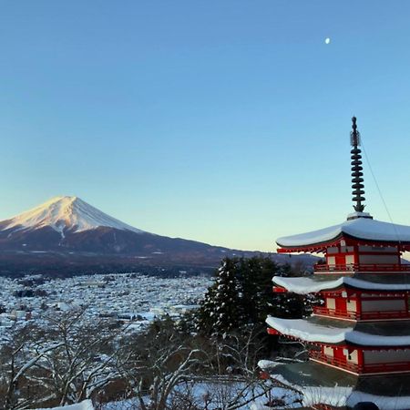 Hostel Mt. Fuji - Fukuya Фудзиёсида Экстерьер фото